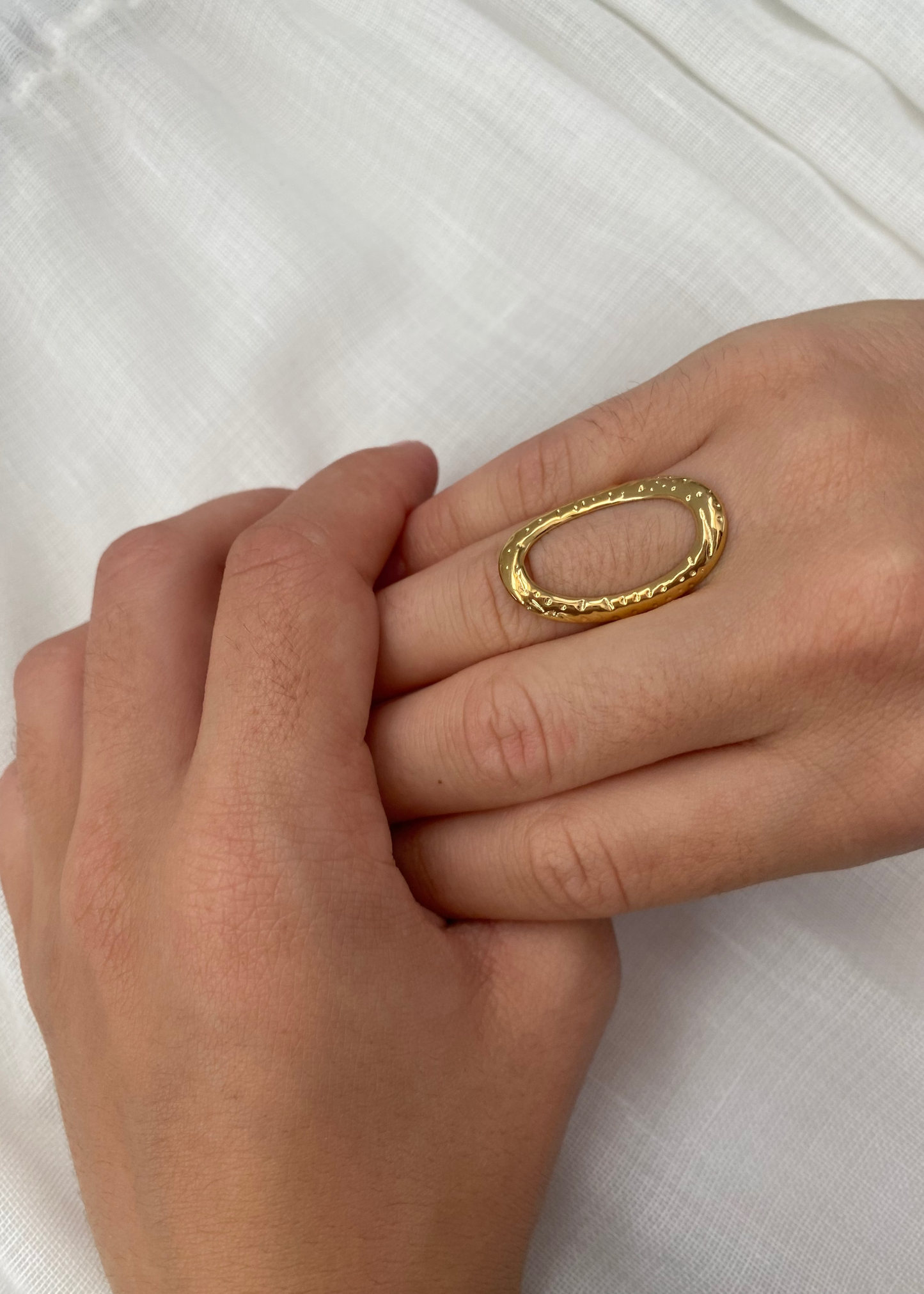 Anillo óvalo
