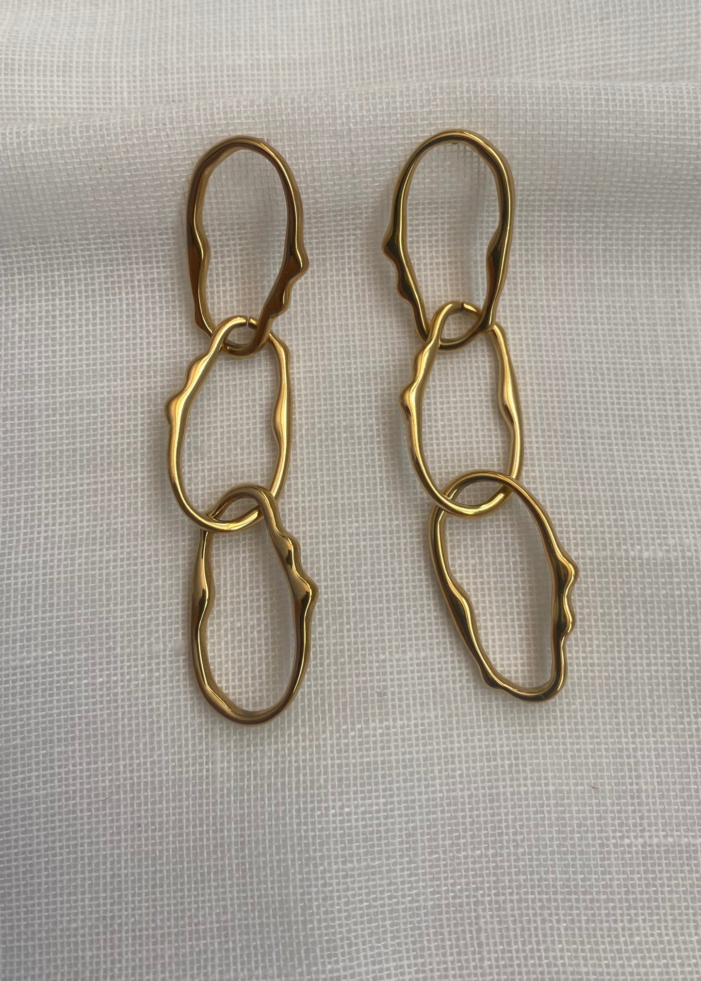 Pendientes eslabones