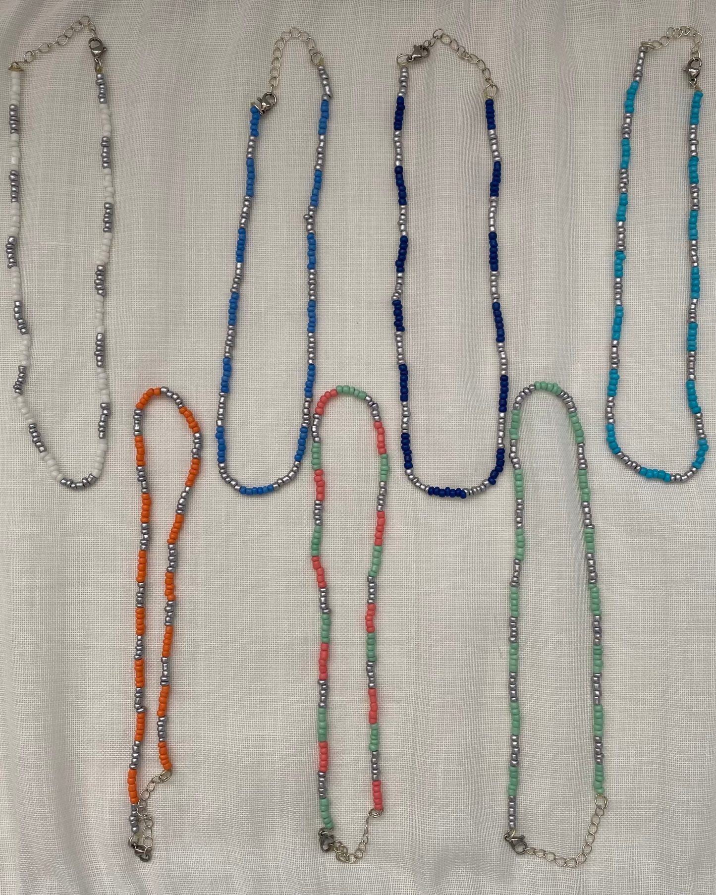 Collar plata y color