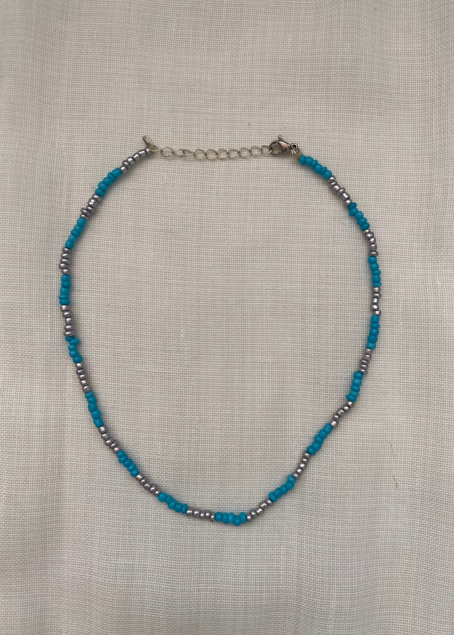Collar plata y color