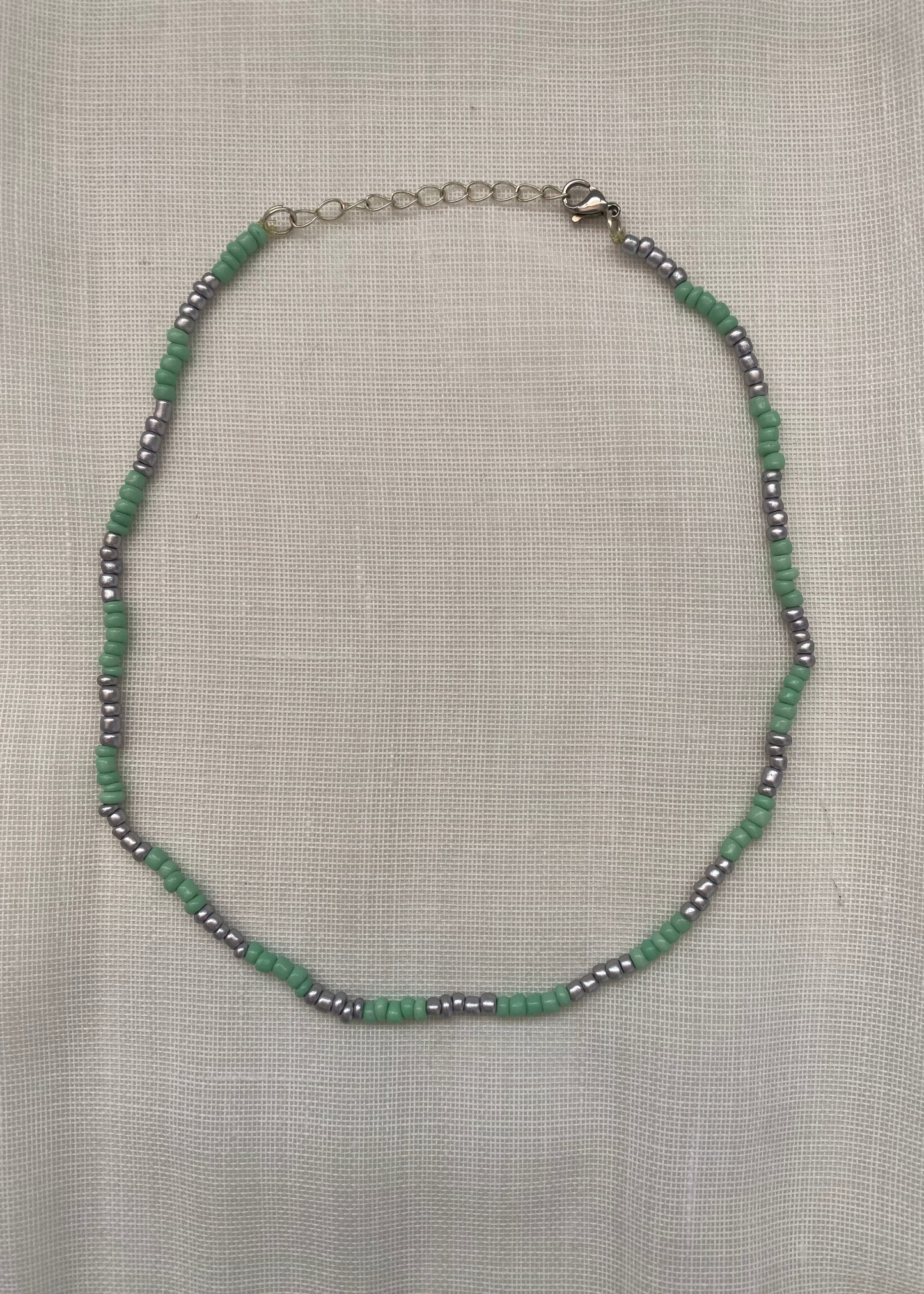Collar plata y color