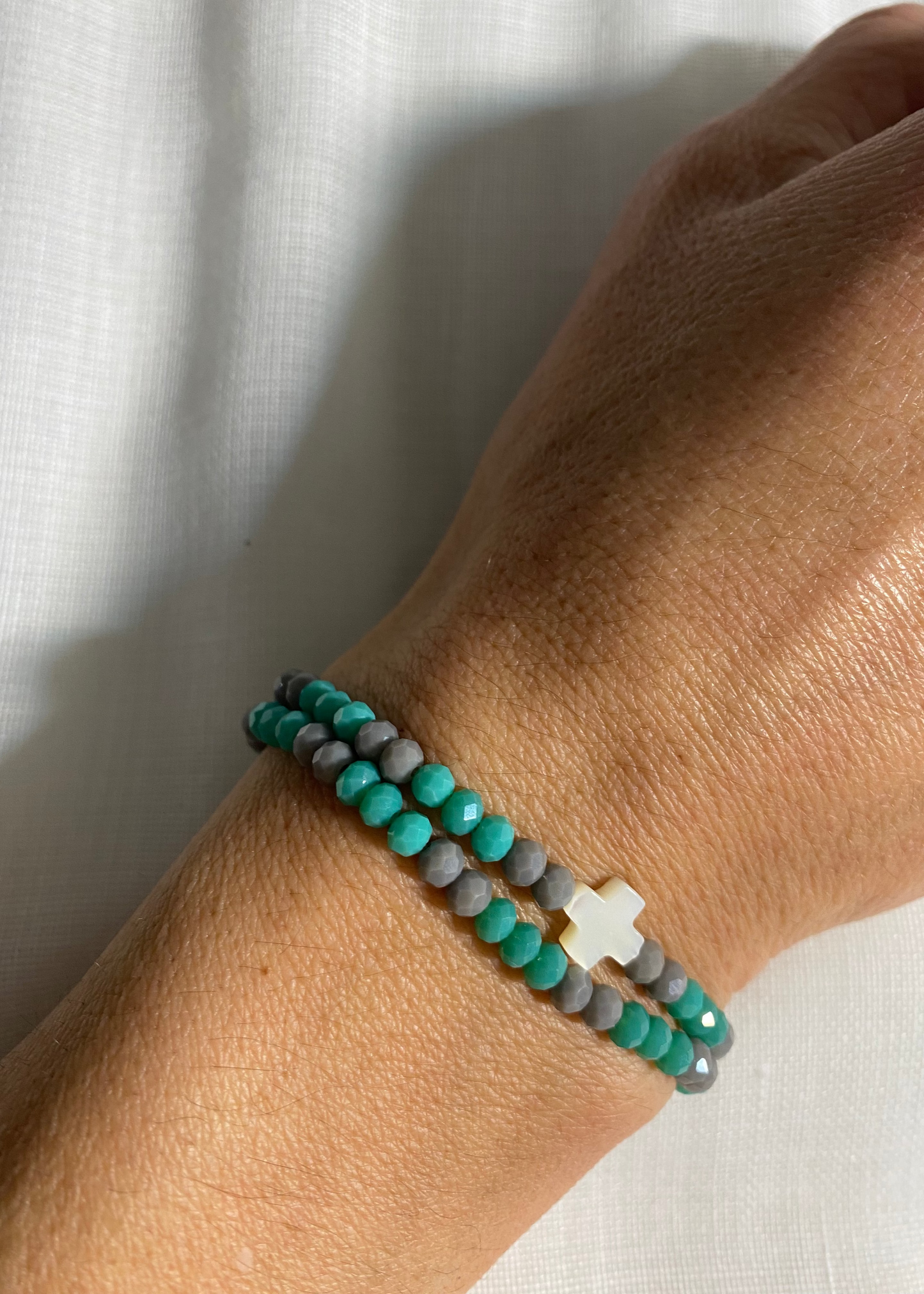 Pulsera doble color