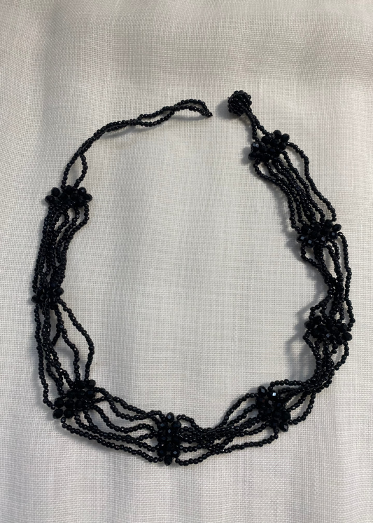 Choker bolitas cristal