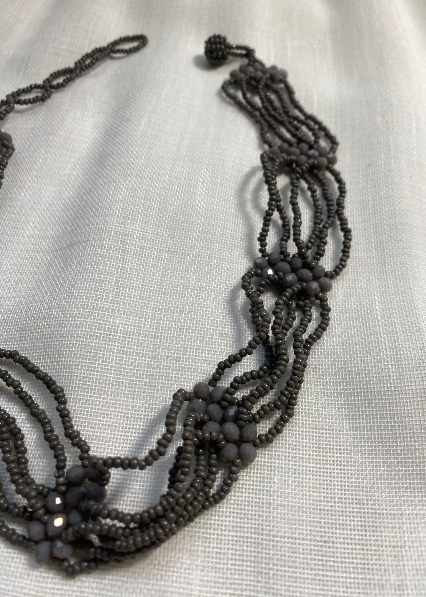 Choker bolitas cristal